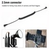 2.5mm to Male Flash PC Sync Cable, Extendable Flash Sync