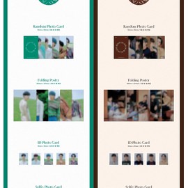 N.Flying Man On The Moon 1st Album Random Version CD+1p Folding Poster On Pack+120p Booklet+1p PhotoCard+1p ID PhotoCard+2p Selfie PhotoCard+Tracking Kpop Sealed