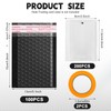302 Pcs Trading Card Shipping Protector Set Include 200 Precut