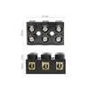 VOANZO 5PCS Electrical Connector Block Terminal Block Cable Connectors 500V