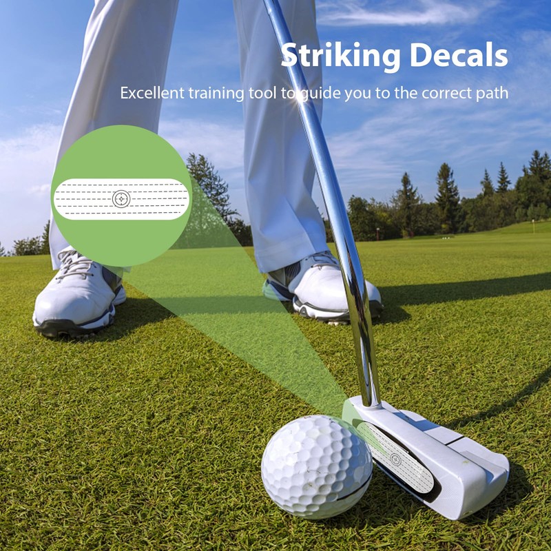 Aihoom 40pcs Golf Impact Tape, Golf Club Impact Stickers for