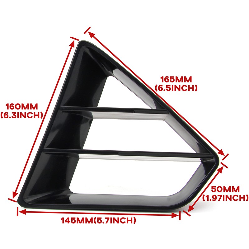 KEWISAUTO Front Upper Grille Inserts for Ford Mustang GT 2018-2023,