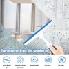 Jalador para Vidrios, Raspador de Microfibra y Limpiador de Ventanas