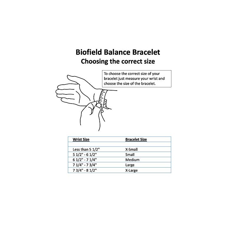 The Wellness Factor Biofield Vertigo Relief Bracelet - (Medium, White)