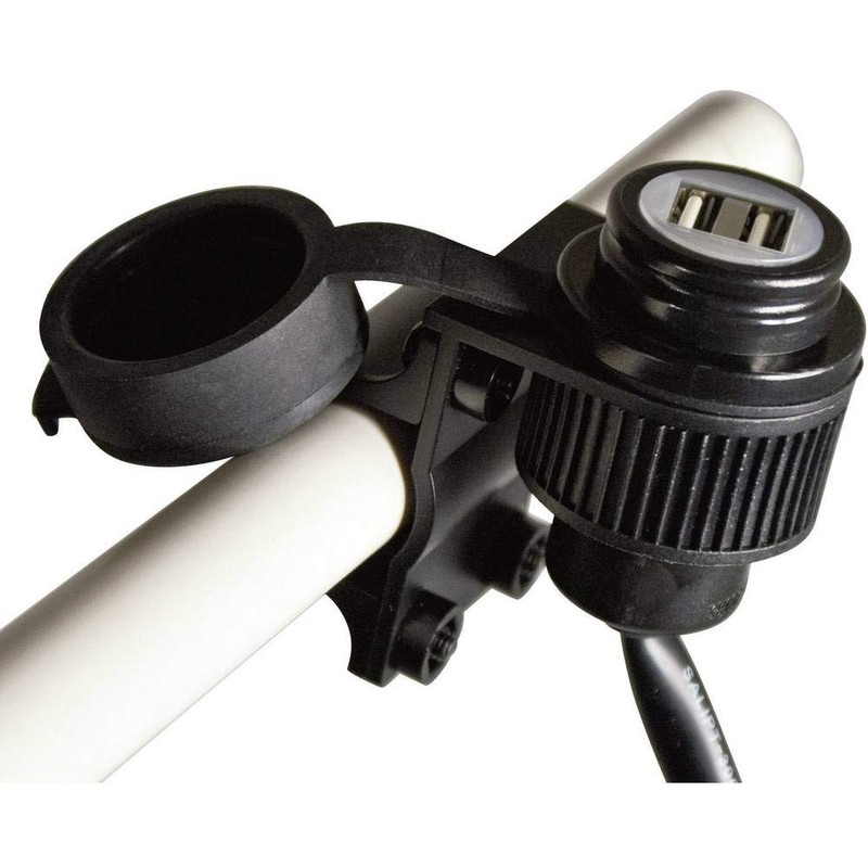 Albrecht USB Duo Socket for Motorbikes