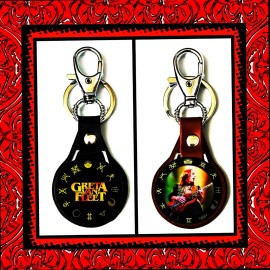 GRETA VAN FLEET JAKE KISZKA EXCLUSIVE COLLECTION TWO LEATHER KEYCHAINS