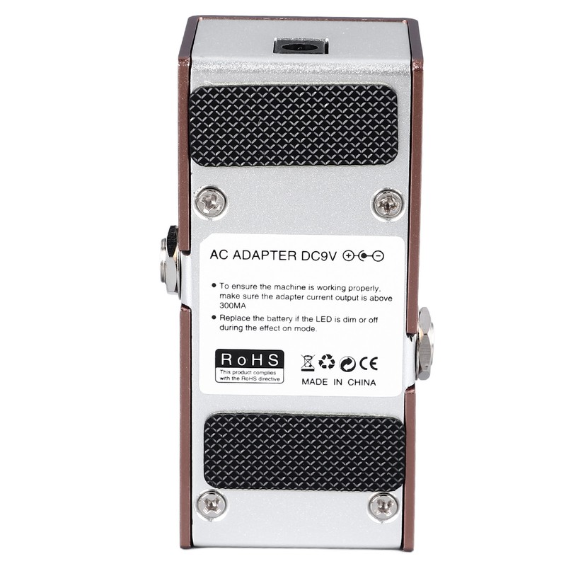 Electric Guitar Effect Pedal Single Type Accurate Adjustment Aluminum Alloy