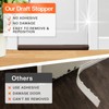 2 Pack Under Door Draft Stopper - Bottom Door Gap