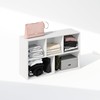 Furinno Reed 5-Cube Open Shelf Clothing & Closet Storage Organization,