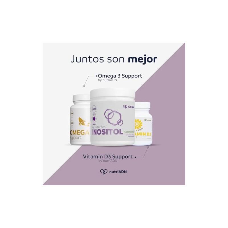 nutriADN – Myo & D-Chiro Inositol 40:1– Con Caronositol® (Mora