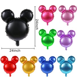 Helium Balloons, Pack of 9 Foil Balloons, Foil Balloons, Decoration Children's Birthday, Foil Balloons Aluminium, Colourful Mylar Balloons, Helium Balloons