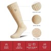 NORDIC Socks 2 Pairs - Premium 70% Merino Wool, Thermal