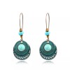 LZD Bohemia Earrings Long Dangle Earrings Drop Turquoise Vintage Antique