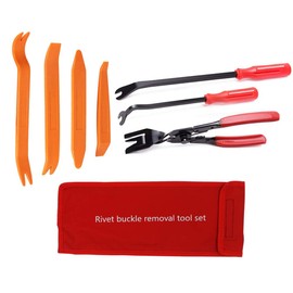 Kiligen Car Fastener Remover Lliers Clip Pliers Screwdriver Pliers 3 Pcs Set Liner Stripping Panel Clip Clamp Tool Set