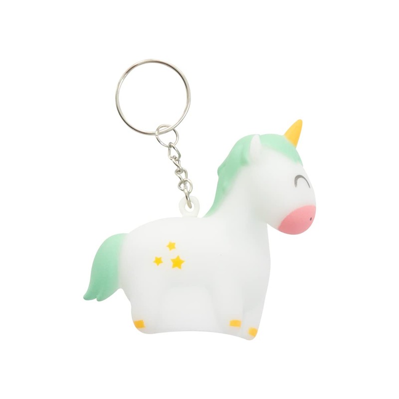Mr. Wonderful Keyring with Light - Unicorn