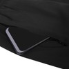 Men's Quick-Drying Sports Shorts with Zip Pockets, black, xxl