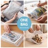 100 PCS 13"×15" Large Zip Seal Lock Bags 2 Gallon