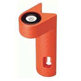SurveySite 20' Orange Leveling Rod/Grade Rod with Glass Bubble