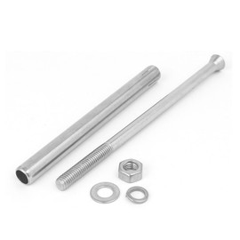 sourcingmap M8 x 150mm 304 Stainless Steel Sleeve Anchor Hex Nut Expansion Bolt 2PCS