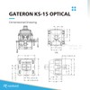 Gateron ks-15 Optical Key Switches for RGB Mechanical Gaming Keyboards