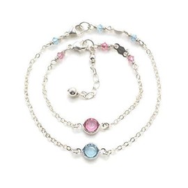 Mom Daughter Bracelet Set - Mother Daughter Birthstone Bracelet - Mom and Me Bracelets - Mommy and Me Jewelry - Mother and Daughter Birthstone Bracelets