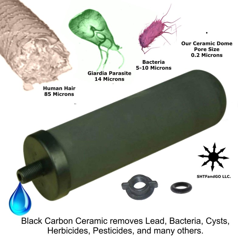 Build a Gravity Water Filter Kit Candle Ceramic Water Filter