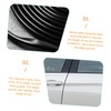 FELTECHELECTR 2Pcs Car Door Edge Guards Rubber Door Edges Protectors