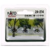 Kato N Gauge middle-age on Bicycle 24 – 214 Diorama Supplies