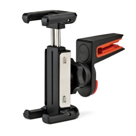 Joby GripTight Auto Vent Clip - Quickly and Discreetly Attach Smartphone Between 2.1-2.8 Inch (54-72mm) Wide To The Vents In Any Car
