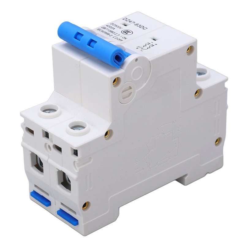 DC Miniature Circuit Breaker Upgraded 2P 500V Air for Solar