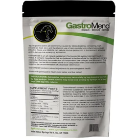 GastroMend® Horse Ulcer & Gut Health Supplement – 100% Natural Equine Digestive Support, FEI Safe, 60 Servings