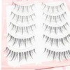 False Eyelashes, Natural, Transparent Axis, Handmade Popular, DIY at Home,