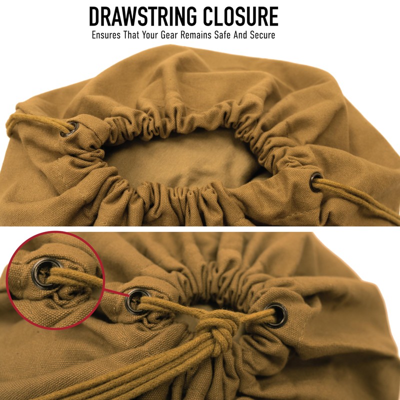 Rothco 26710: Canvas Barracks Bag