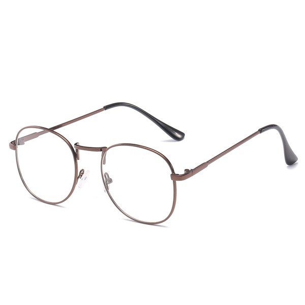 Fuisetaea Metal Frame Bifocal Reading Glasses +1.50 Men Women Retro