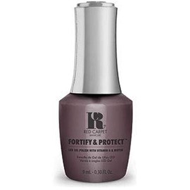 RC Red Carpet Manicure Fortify & Protect Smile For The Cameras LED Nail Gel Color, 0.3 Fl Oz