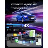 Dash Cam Front and Rear, 4-Channel 360° Coverage Car Dash