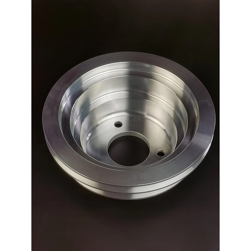 Rodspeedracing Big Block Chevy Crankshaft Pulley 3 Groove 396 427