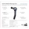 Massager Gun with Detachable Handle, RENPHO Reach Mini Massage Gun