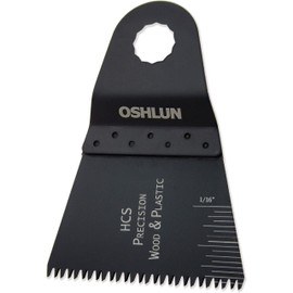 Oshlun MMR-1110 2-2/3-Inch Precision Japan HCS Oscillating Tool Blade for Rockwell or Worx SoniCrafter Hex, 10-Pack