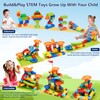 COUOMOXA Marble Run Building for Kids: STEM Building Blocks Set
