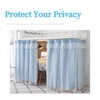 SIQITECHUK Bunk Bed Bottom Curtains Mid-Sleeper Tent Canopy Blackout Bed