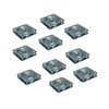 Pack of 10 Thrust Ball Bearings Swivel Bearing Flange Bearing