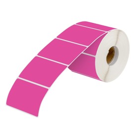 800 PCS Color Direct Thermal Labels 1.5" x 2.25" Thermal Stickers Paper for Barcodes, Address, Consignment, Compatible with Zebra, Rollo, Godex