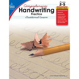 Comprehensive Handwriting Practice: Traditional Cursive, Grades 2 - 5