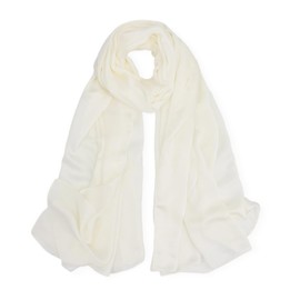 vimate large silk Shawl-Summer Lightweight cream beige Satin Scarf Oblong hijab Headscarf for Women Neck beach cover up shawl(Style 50-Cream)