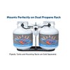 Flame King (ACR-2) Without Pigtails 2-Stage Auto Changeover LP Propane