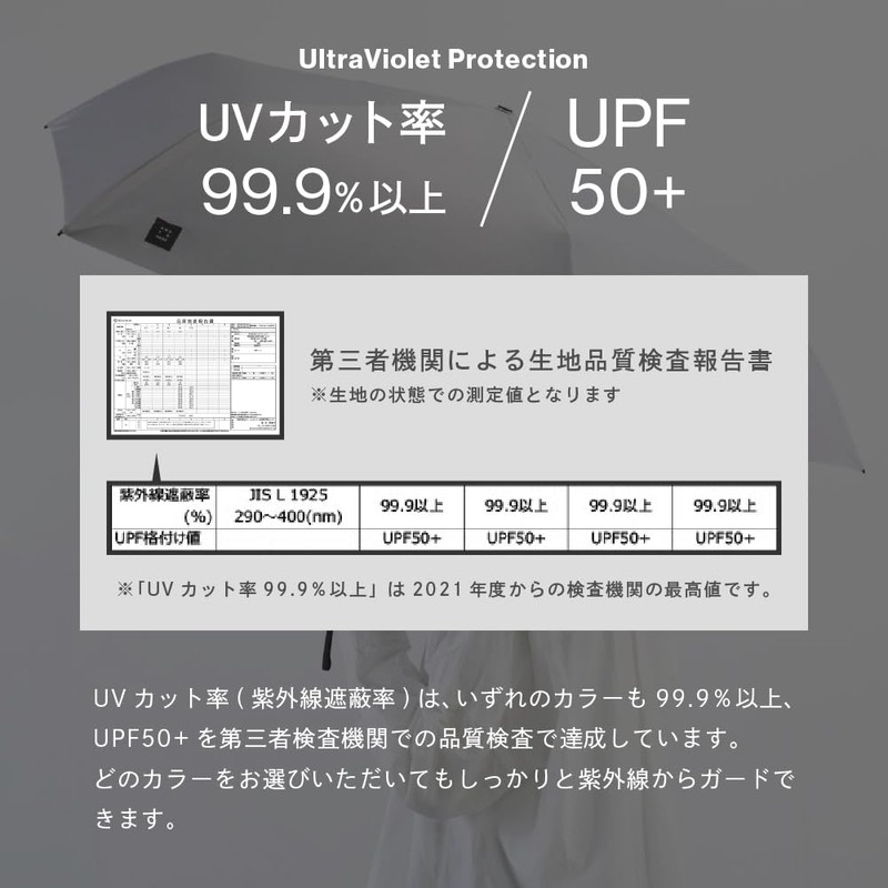 AH-902 Parasol, Full Light Blocking, For Rain or Shine, Lightweight,