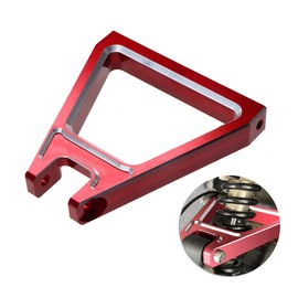 JESTOP Reinforced Billet Rear Progression Triangle Fit for Sur ron Light Bee X/Sur ron S & Segway X160 / X260, Heavy Duty Aluminum Suspension Linkage Triangle, Sur-Ron Segway Accessories (Red)