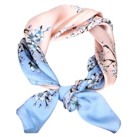 FAIRYGATE Scarf Gifts for Women Satin Scarves Women's Ladies Luxury Silk Neck Head Hair Scarfs Multicolour A2105