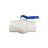 ERA 4" Schedule 40 PVC Ball Valve, Slip x Slip